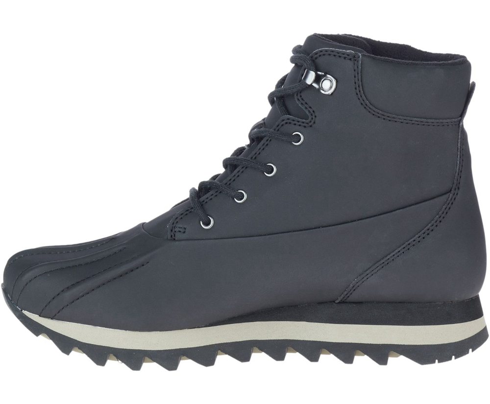 Merrell Boots Black - Alpine Brevig Polar Waterproof - Mens 29YFZSNJD